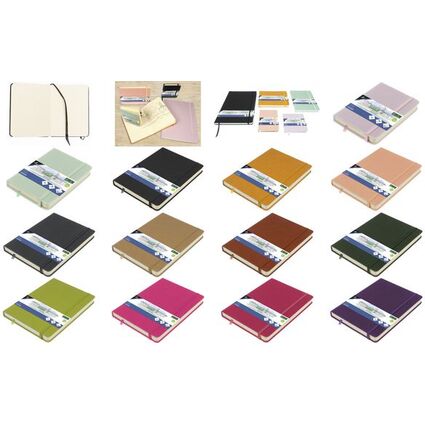 kangaro Carnet de croquis, couverture rigide, A6, vieux rose