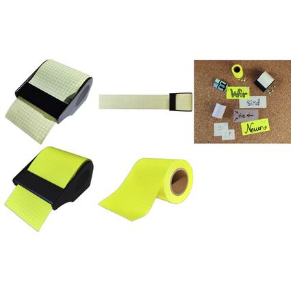 RNK Verlag Rouleau de notes adhsives, jaune pastel