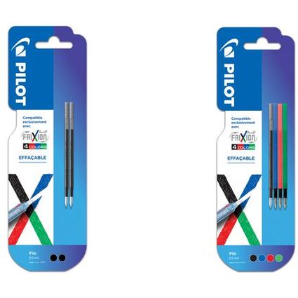 PILOT Mine de rechange FRIXION 4 COLORS, blister de 2, vert