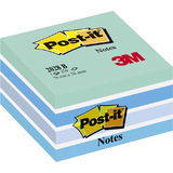 Post-it bloc-note cube, 76 x 76 mm, assorti Light Relax