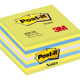 Post-it bloc-note cube, 76 x 76 mm, assorti Rve Intense