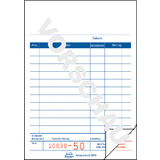 AVERY zweckform Formularbuch "Kassenblock", 2 x 50 Blatt
