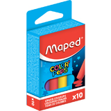 Maped craie pour tableau COLOR'PEPS, rond, assorti