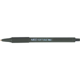 BIC stylo  bille rtractable soft Feel clic grip, noir