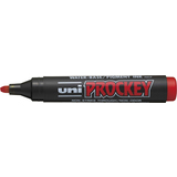 uni-ball marqueur permanent prockey PM-126, rouge