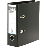 ELBA classeur rado plast, format A5 haut, dos: 75 mm, noir