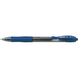 PILOT stylo roller  encre gel g2 10, bleu
