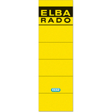 ELBA etiquette pour dos de classeur "ELBA RADO"- jaune