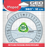 Maped rapporteur Geometric 360 deg, 120 mm, en plastique