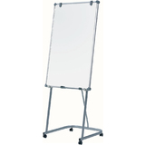 MAUL tableau Blanc mobile 2000,(L)750 x (H)1.200 mm, gris