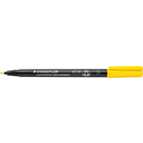 STAEDTLER marqueur permanent 318F Lumocolor, jaune