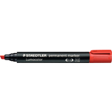 STAEDTLER marqueur permanent 350 Lumocolor, rouge