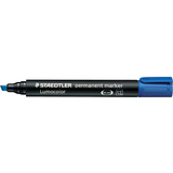 STAEDTLER marqueur permanent 350 Lumocolor, bleu