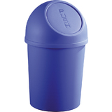 helit poubelle "the flip", 6 litres, bleu