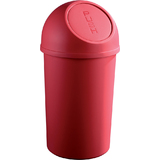 helit poubelle "the flip", 45 litres, rouge