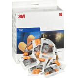 3M bouchons antibruit 1100  usage unique, en mousse,