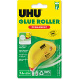 UHU roller de colle Dry & clean Roller, permanent