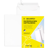 SECURITEX pochette d'expdition  soufflet, B4, blanc