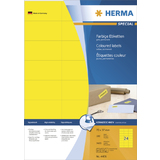 HERMA etiquette universelle SPECIAL, 70 x 37 mm, jaune