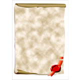 sigel papier design, A4, 185 g/m2, motif "Parchemin"