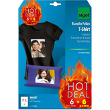 sigel film de transfert jet d'encre t-shirt "HOT DEAL" promo