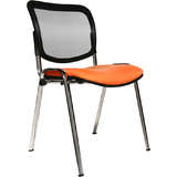 Topstar chaise de bureau "Net point Visit chrom", orange