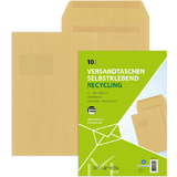 MAILmedia versandtasche Natron braun, C4, mit Fenster