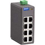 MOXA unmanaged Industrial ethernet Switch, 8 ports, EDS-208
