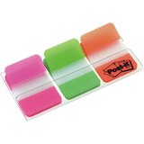 Post-it marque-pages Index Strong, 25,4 x 38 mm, 3 couleurs