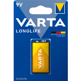 VARTA pile alcaline Longlife, e-bloc (6LR61/6LP3146)