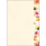 sigel papier  motif, A4, 90 g/m2, motif "Flowerstyle"