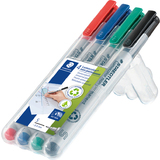 STAEDTLER marqueur non permanent 311S Lumocolor, tui de 4