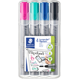 STAEDTLER marqueur de confrence 356 Lumocolor, tui de 4