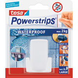 tesa support pour rasoirs Powerstrips "WAVE", en plastique