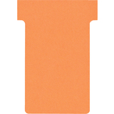 nobo fiche T, indice 2 / 60 mm, 170 g/m2, orange