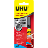 UHU colle instantane blitzschnelle SUPERGEL, 3 g,