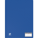 Oxford Protge-documents Memphis, A4, 20 pochettes, bleu