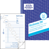 AVERY zweckform Formularbuch "Rechnung", A6, 2 x 50 Blatt