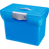 Oxford valisette plastique Class'N Go, bleu translucide