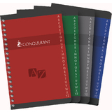 CONQUERANT sept Carnet rpertoire, reliure intgrale