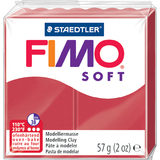 FIMO Pte  modeler SOFT,  cuire, 57 g, rouge cerise