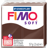 FIMO Pte  modeler SOFT,  cuire, 57 g, chocolat