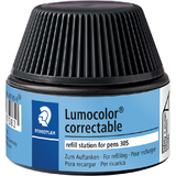 STAEDTLER flacon de recharge Lumocolor 487 05, noir