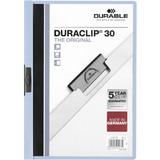 DURABLE chemise  clip DURACLIP original 30, A4, bleu