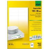 sigel etiquette pour tagre, 105 x 38 mm, blanc, 170 g/m2