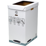 Fellowes bankers BOX system collecteur de recyclage, blanc