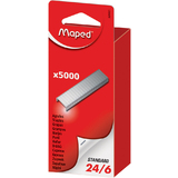 Maped agrafes 24/6, grand emballage, zingu