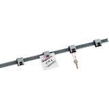 MAUL rail pour clips  rouleau, longueur: 1.000mm, gris