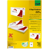 sigel cartes de visite doubles 3C, 90/180 x 55 mm, extra