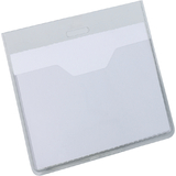 DURABLE Badge, ouvert en haut, sans clip